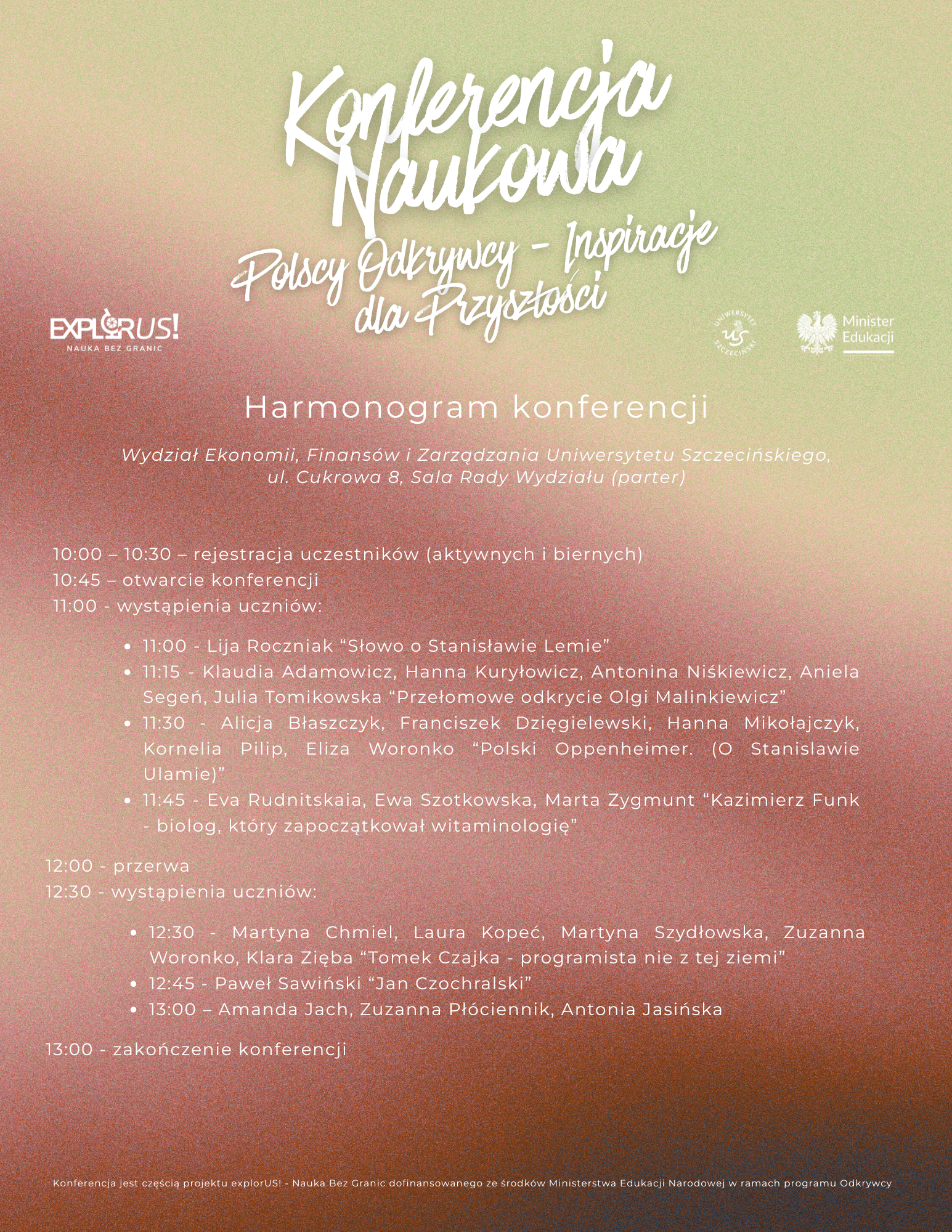 Zaproszenie dla szkół - konferencja (1)